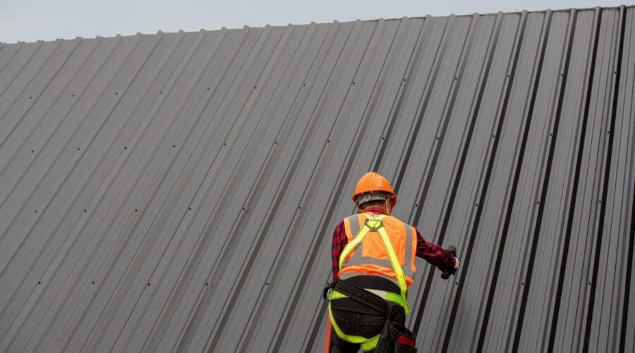 Professional metal roof installation services in Boyne Falls, MI